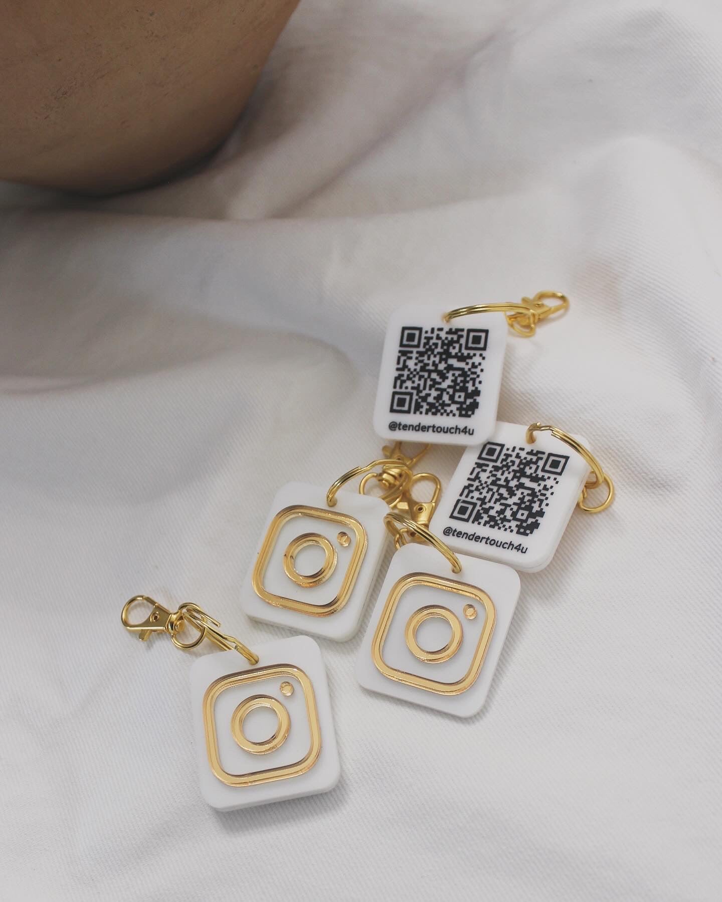 QR Code Keychain