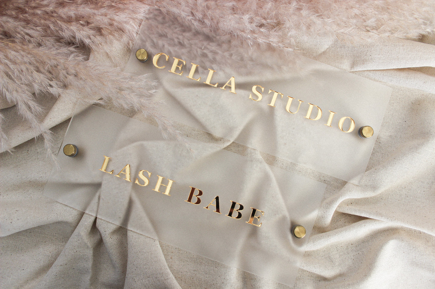 Wall Sign (10 X 4 INCHES)