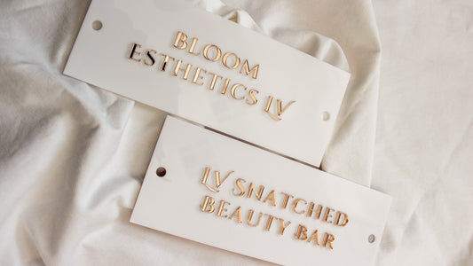 Wall Sign (10 X 4 INCHES)