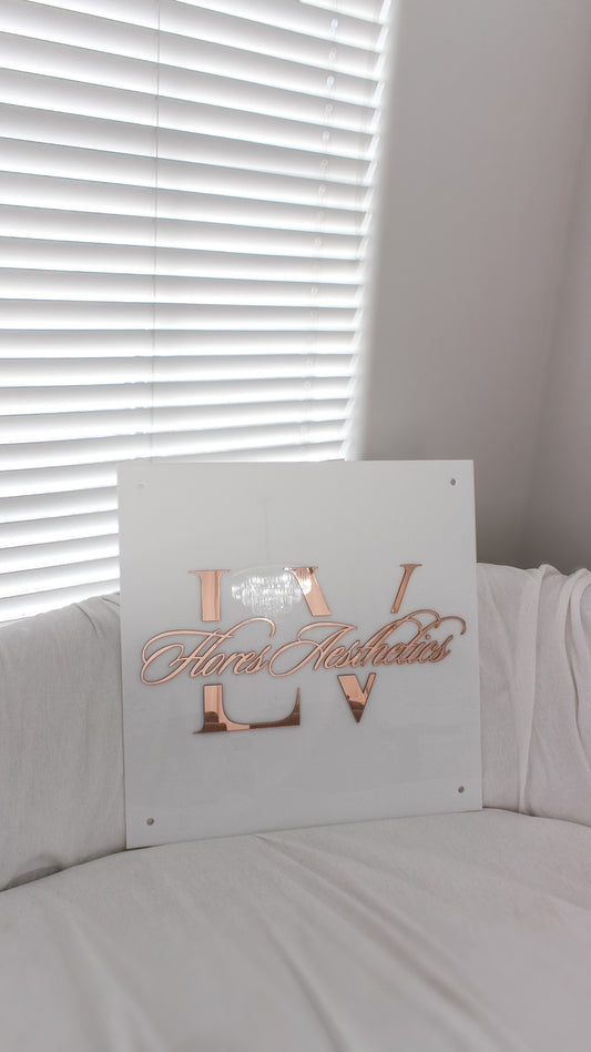 24 X 24" Custom Sign