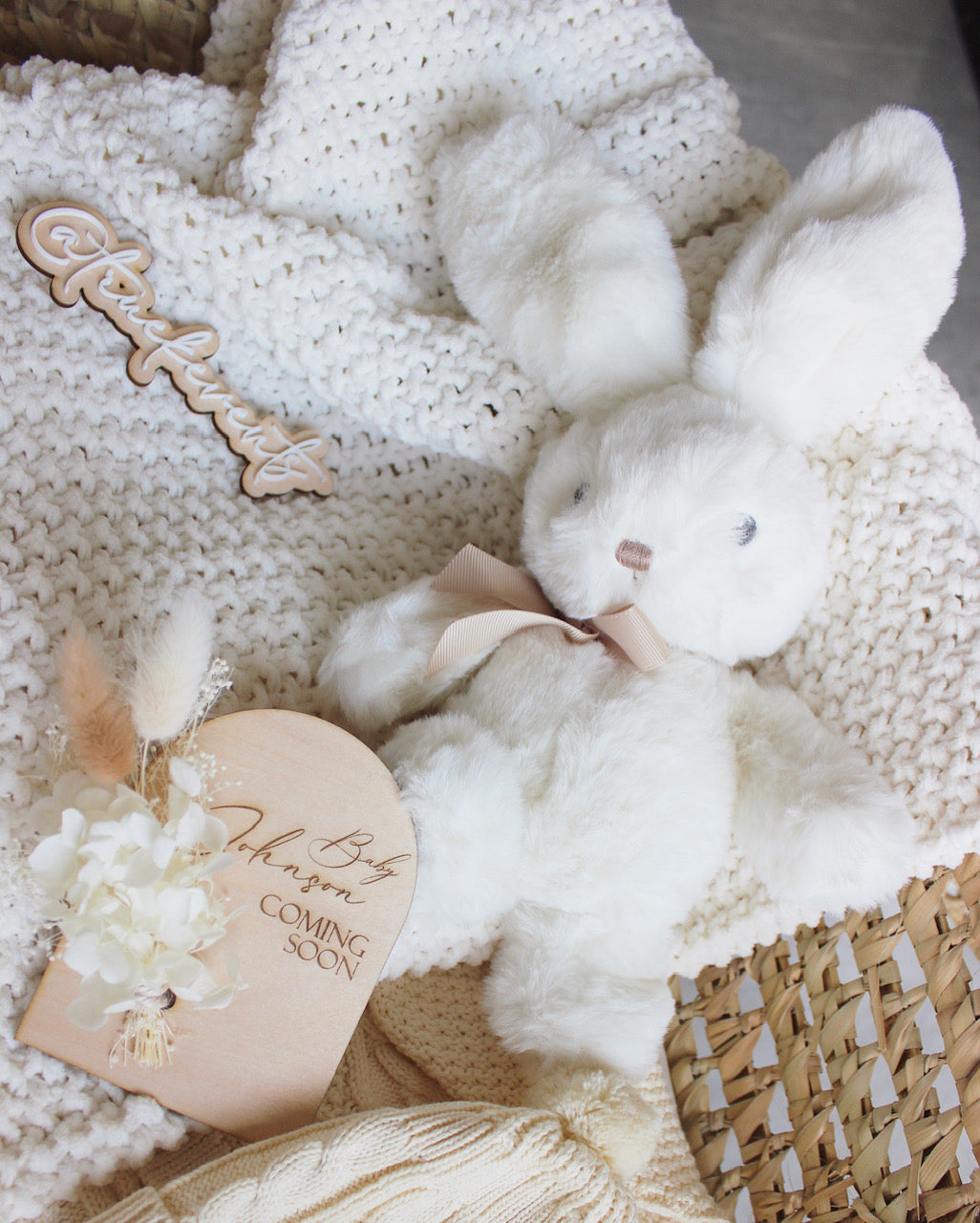 Baby Bunny Stuffed Animal