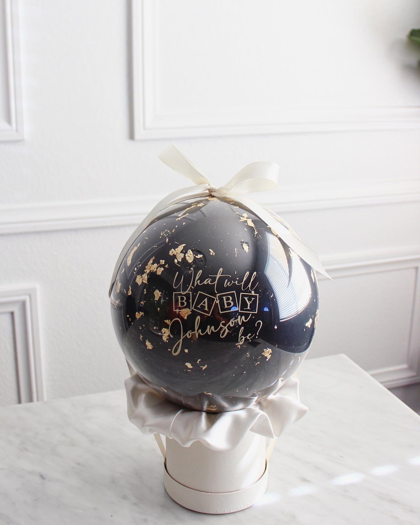 Satin Gender Reveal Balloon (Mess Free)