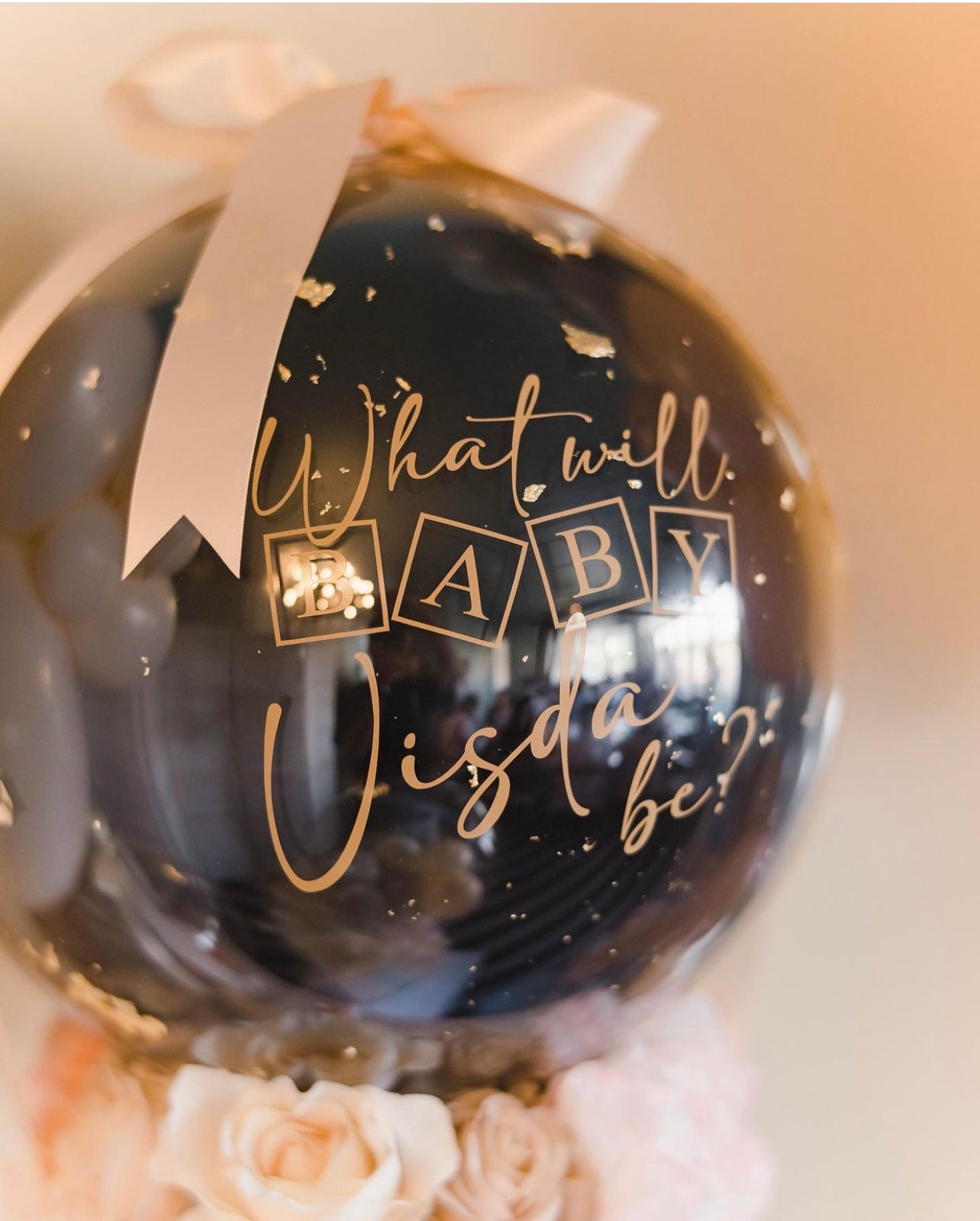 DELUXE No Mess Gender Reveal Balloon (XLarge)