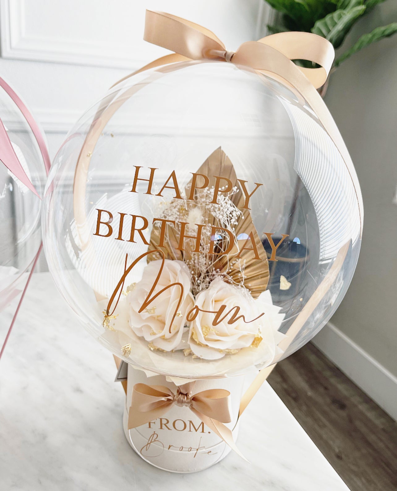 Boho Bouquet in a Bubble