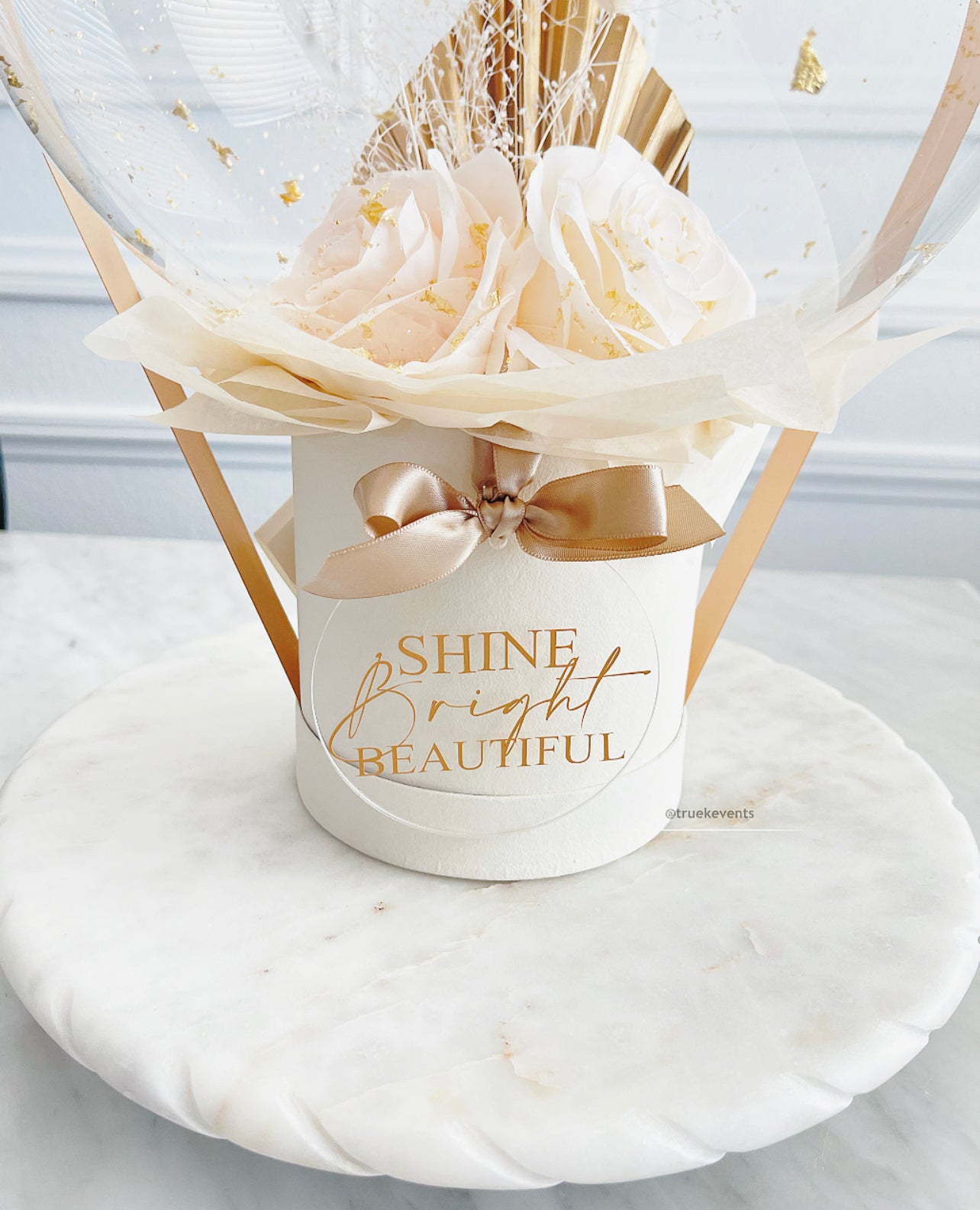 Boho Bouquet in a Bubble