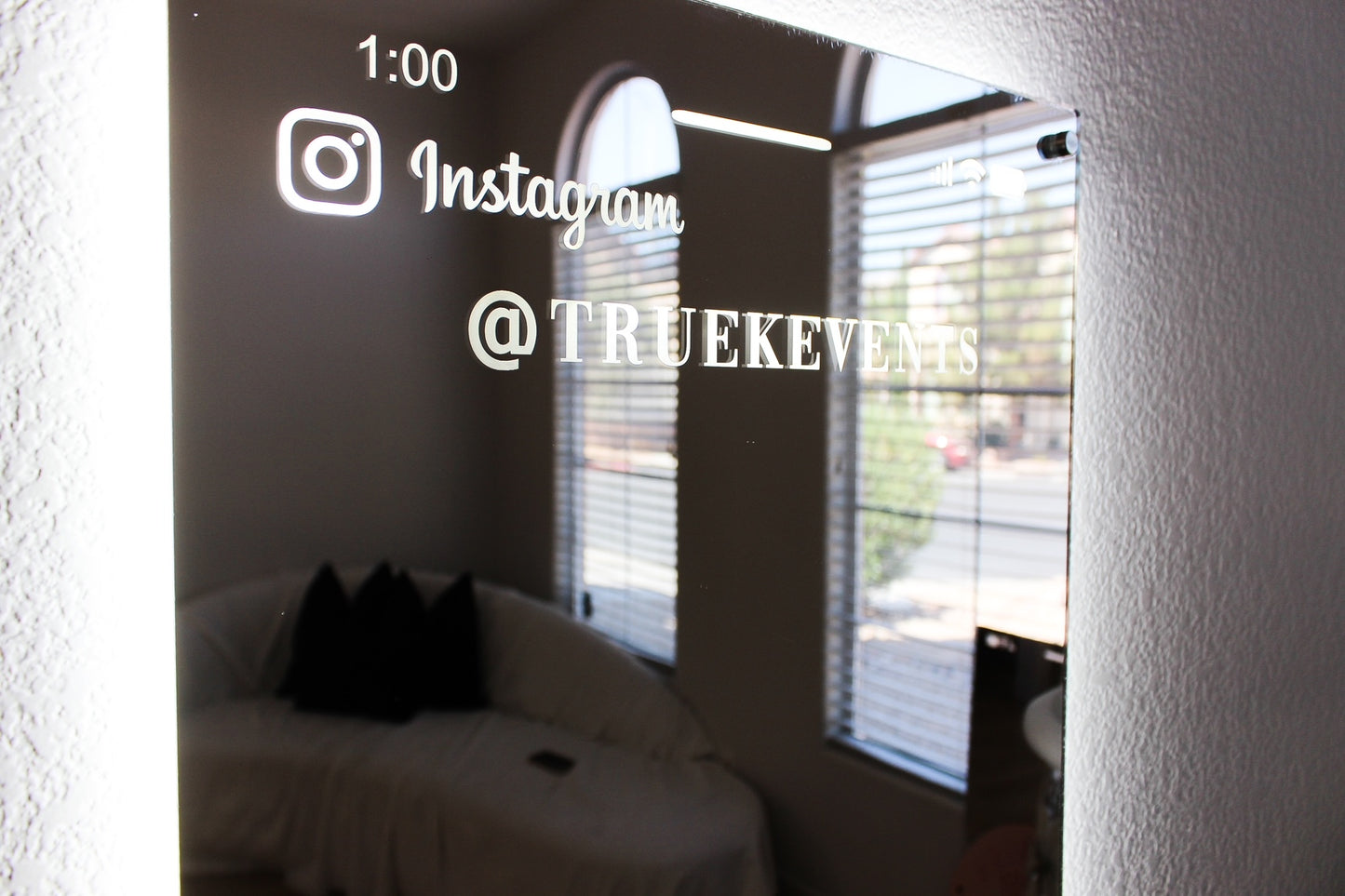 The INSTA MIRROR POST MIRROR / SIGN