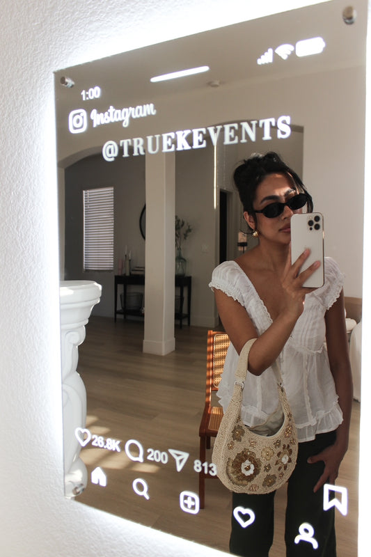 The INSTA MIRROR POST MIRROR / SIGN