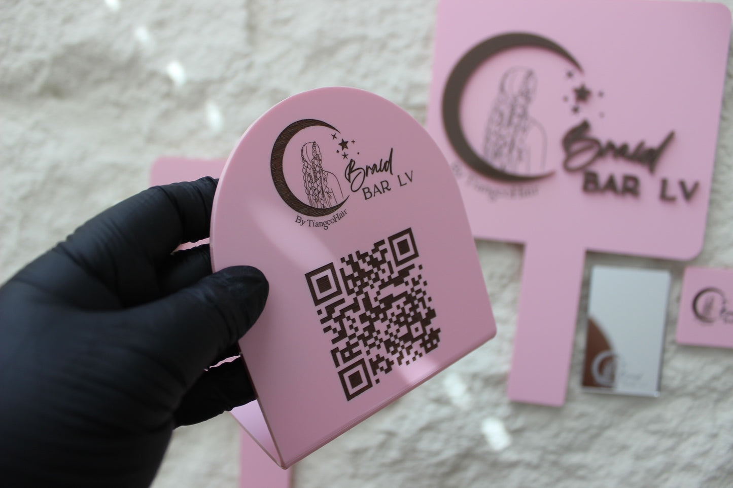 Classic Mini QR Code Sign
