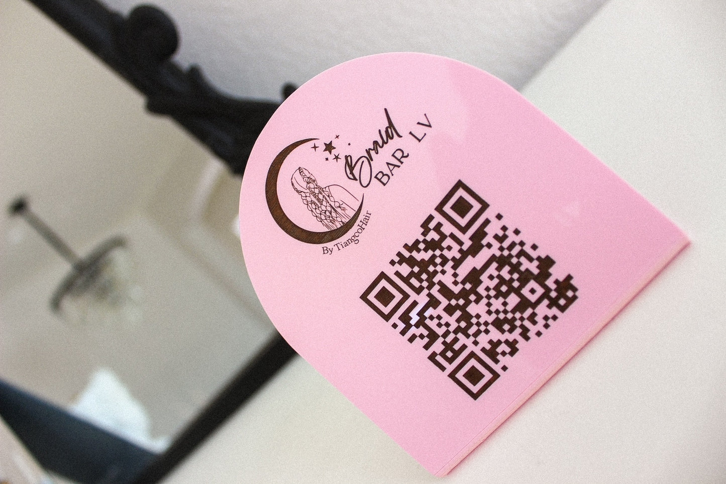 Classic Mini QR Code Sign