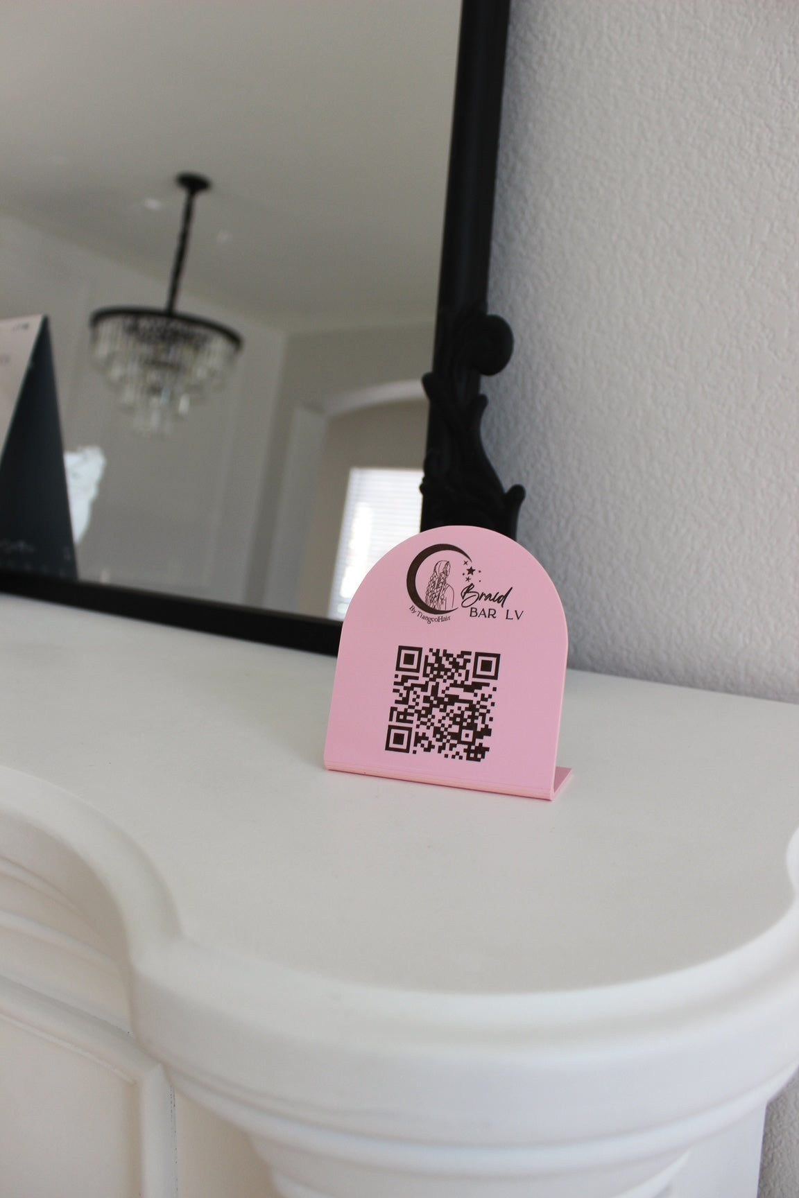 Classic Mini QR Code Sign
