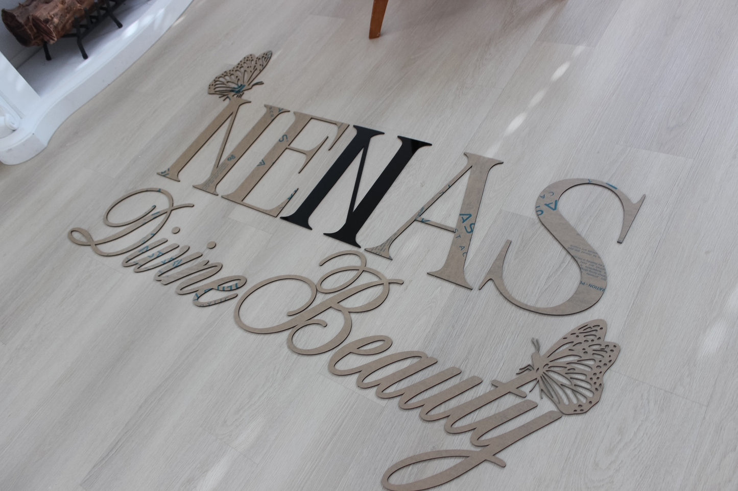 Custom Laser Cut Logo Sign
