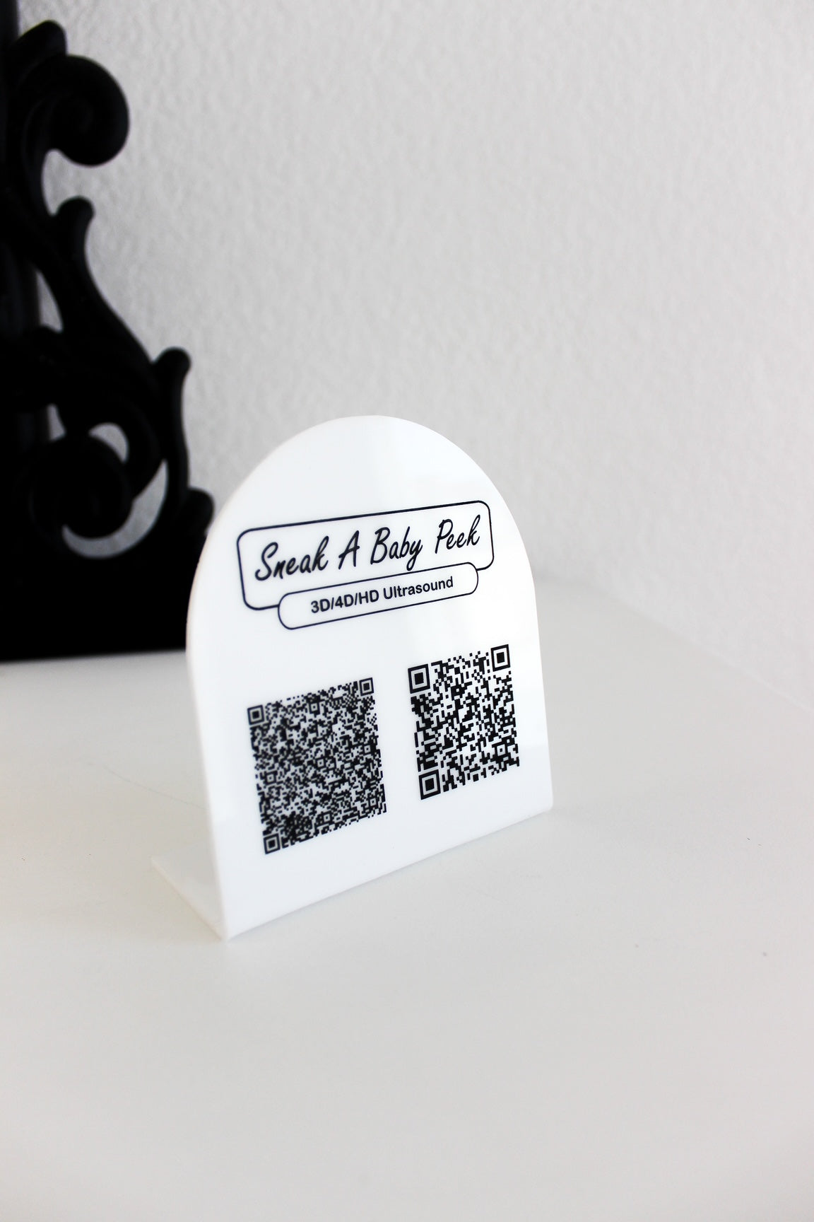 Classic Mini QR Code Sign