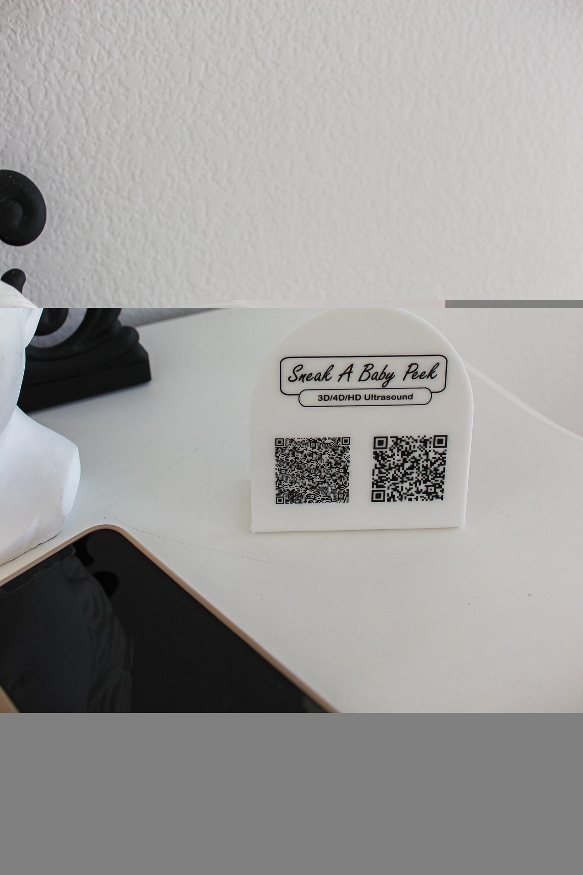 Classic Mini QR Code Sign