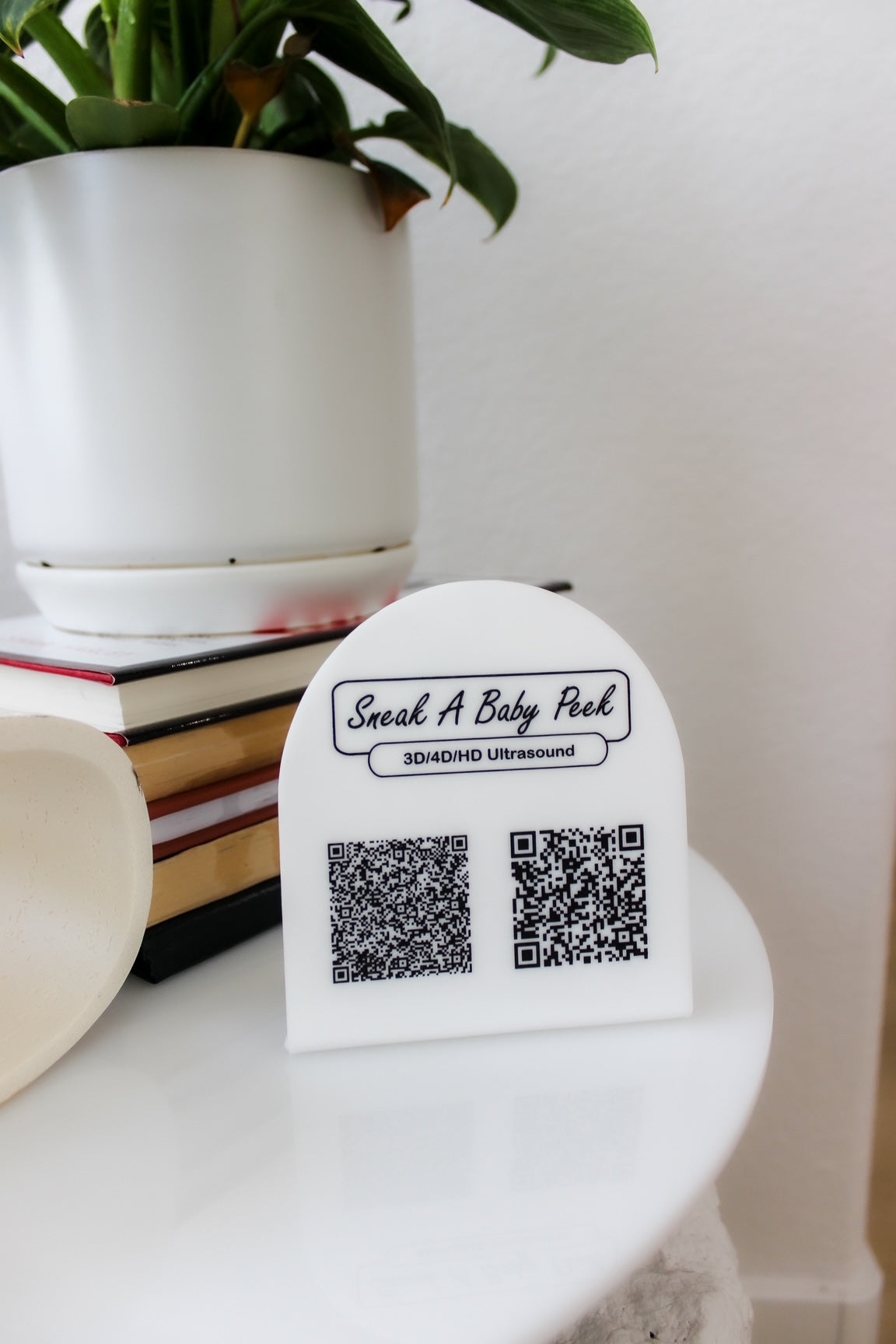 Classic Mini QR Code Sign