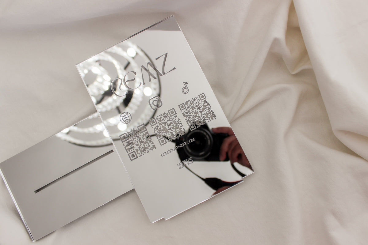 The Mirror QR Sign